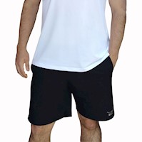 Short deportivo largo hombre Revati FT11-SH-M8 Negro